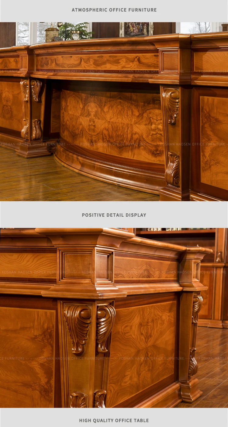 Foshan HAOSEN High Quality Government office desk table 0818 large workspace desk Show details