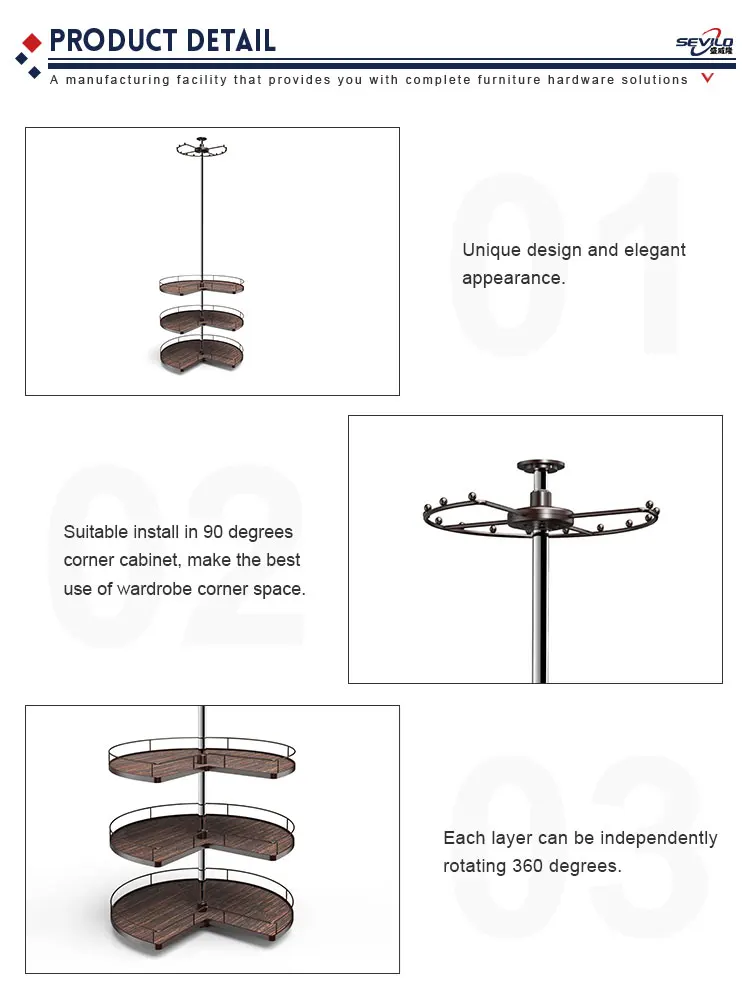 Garment Rack Rotating Conveyor Storage Metal Garment Rack Hardware Fitting Rotating Clothes Basket