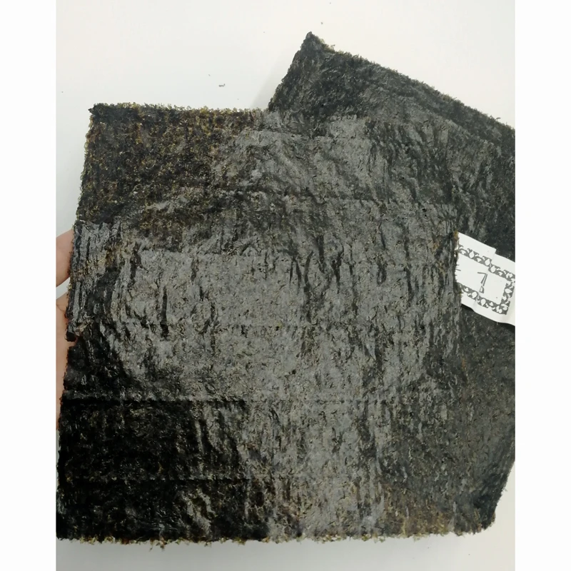 Haccp Certified Roasted Sushi Seaweed Nori 50 Sheets Alga Nori Gold
