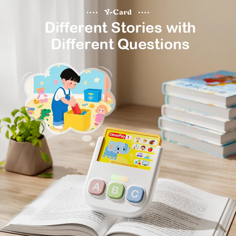 Smart Card Learning Montessori Smart Card Learning Machine Toy Kids Early Education ...
