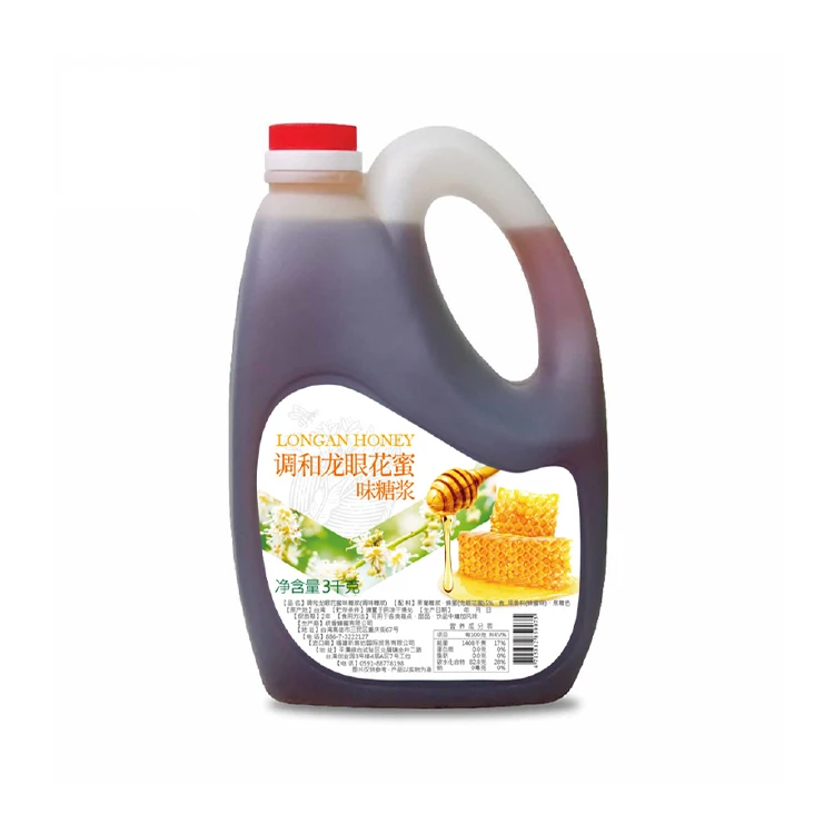 
Cheap price china supplier best quality 3kg pure honey flavor syrup 