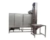Shandong new type 500-2000kg/h capacity stainless steel belt roasting machine for roasting all kinds of nuts and seeds