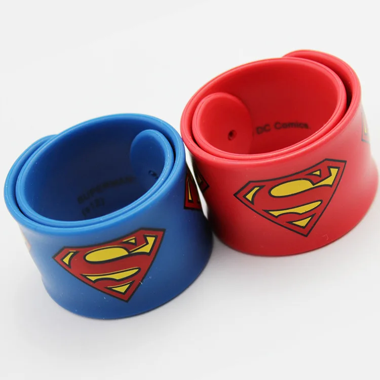 Pulsera Brazalete de Chicos Hombres Super Héroe Superman Batman Spiderman Correa De Flash