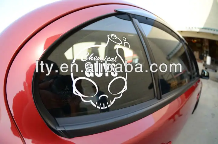 Chemical Guys Decal Sticker White wi