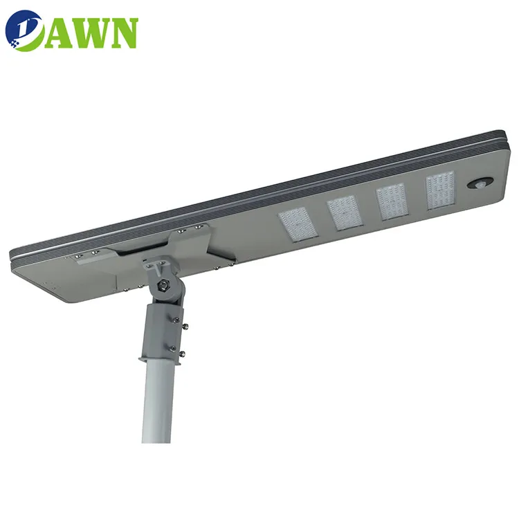 Smart High Power Lumens Brightness Super Bright 120W Integrated All In One LED Solar Street Light Shopping Site Chinese Online