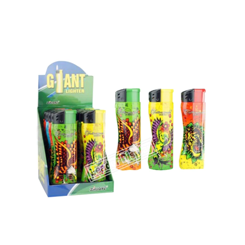 Custom Waterproof Lighter Display Counter Top Cardboard Lighter Display