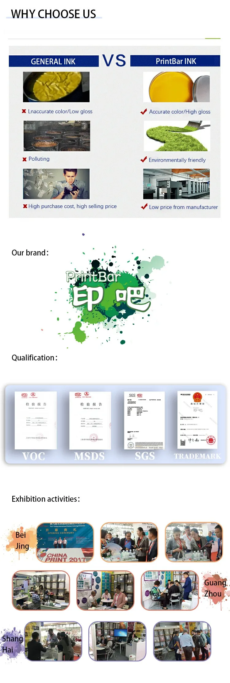 Factory direct sale offset printing ink for offset printing