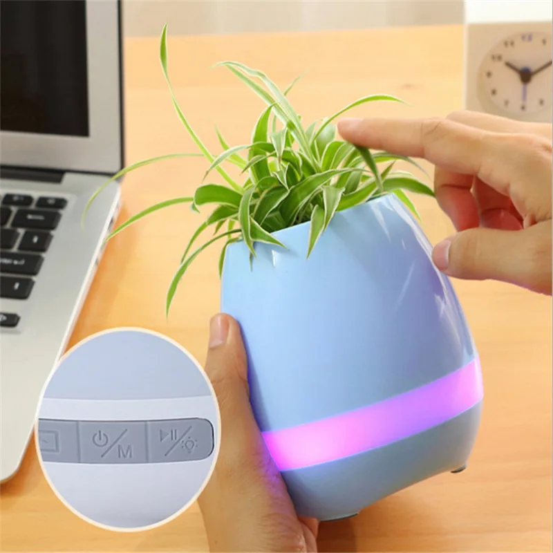 Colorful breathing light portable small subwoofer waterproof bluetooth speaker - ANKUX.COM