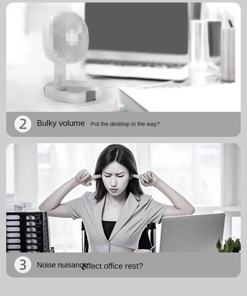 Desktop Fan, USB, Portable - detail 6