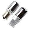 144SMD Canbus No Hyper Flash LED BA15S BAU15S 1156 1157 3156 3157 7440 7443 T20 White Amber Red with Black Cover