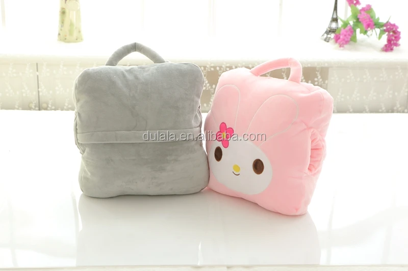 Multifunctional Plush Blanket And Pillow For Baby And Office People Portable Blanket And Pillow