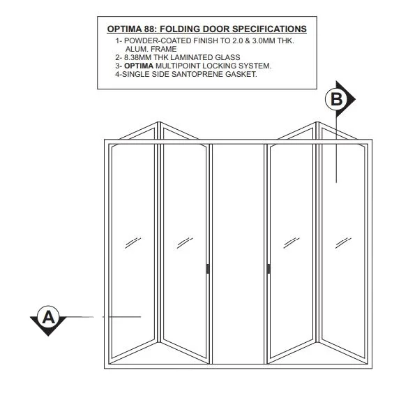Exterior Accordion Doors,Bifold Sliding Doors,Accordion Patio Doors