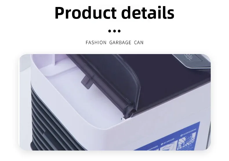 Portable Second-Generation Mini USB Air Cooler Water Cooling Spray Mobile Desktop Small Refrigeration Electric Fan Back