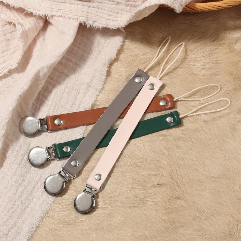 leather baby teether