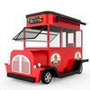Hot sale factory direct fast food car foodtruck mobile vending cart canopy for menu price list