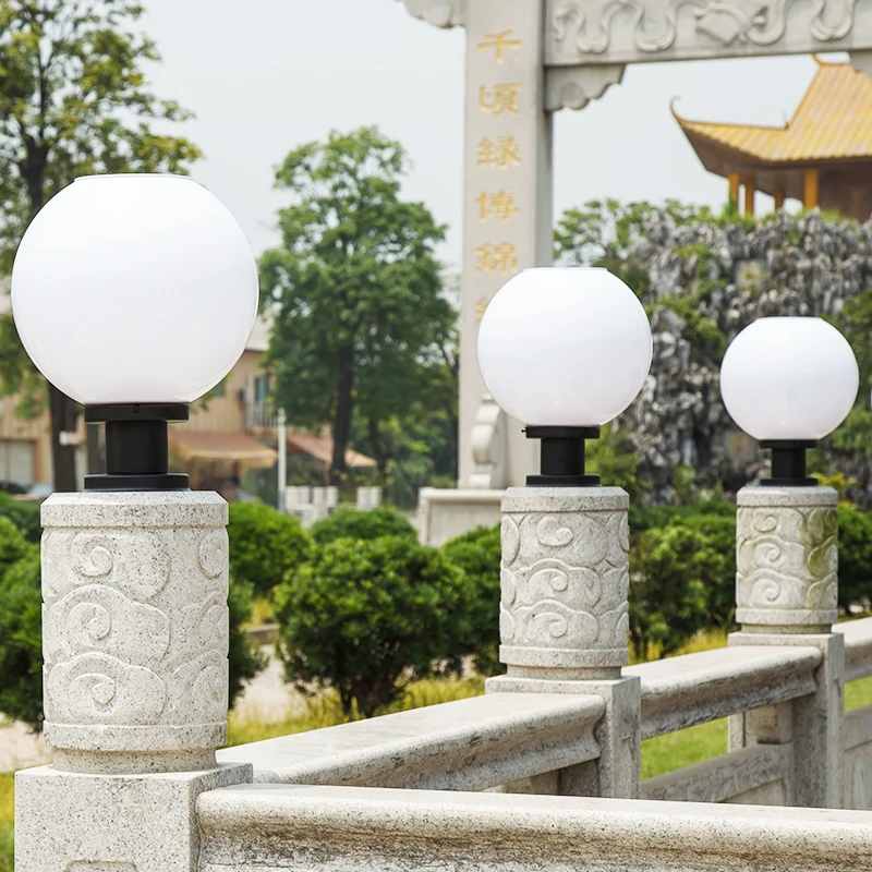 wholesale solar pillar light new fashion wholesale decorative waterproof pillar kit solar light for garden