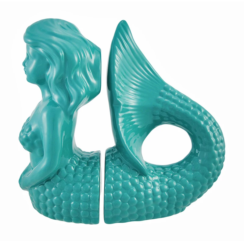 mermaid bookends