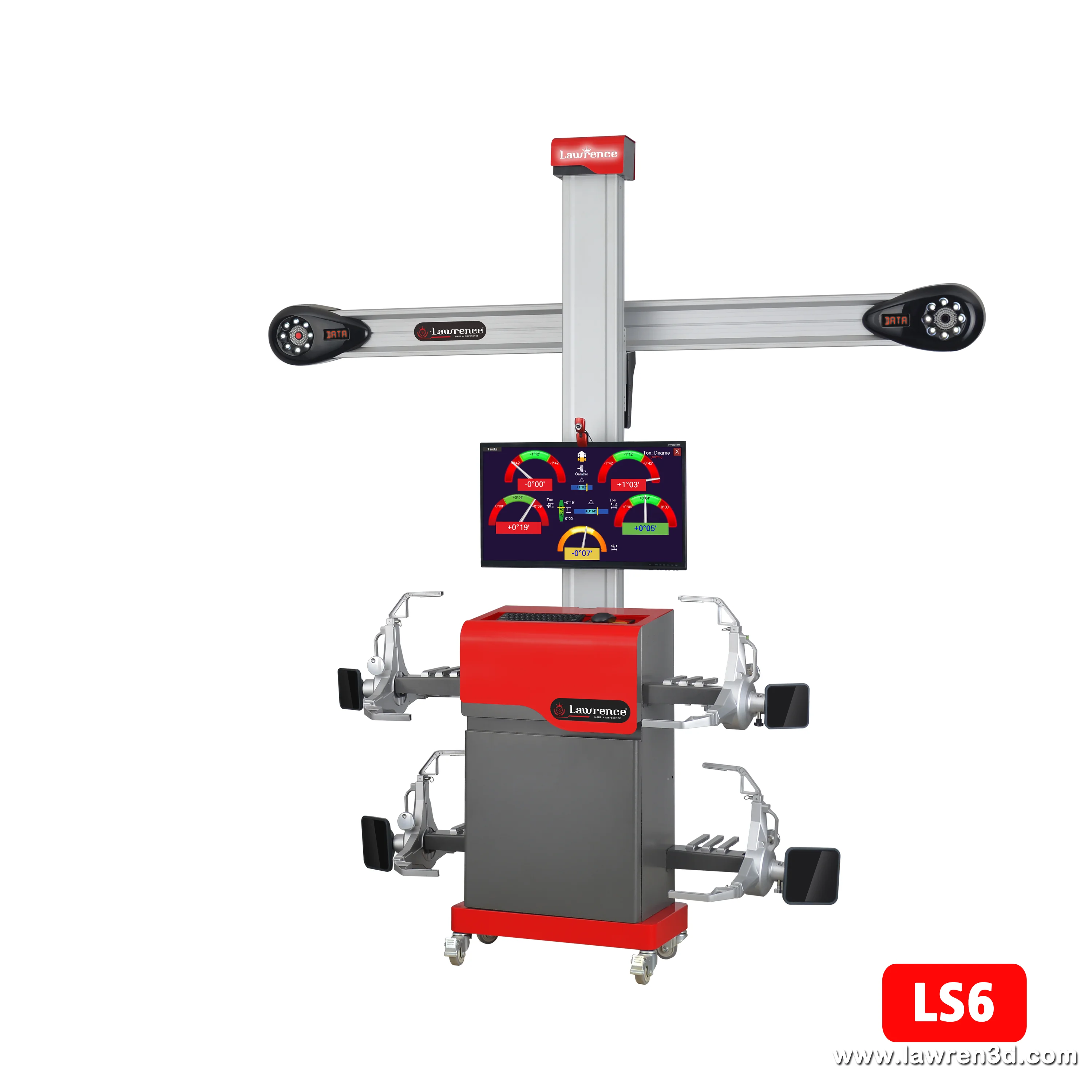 Lawrence Top 3d Wheel Alignment With Auto Tracking Function Model T9