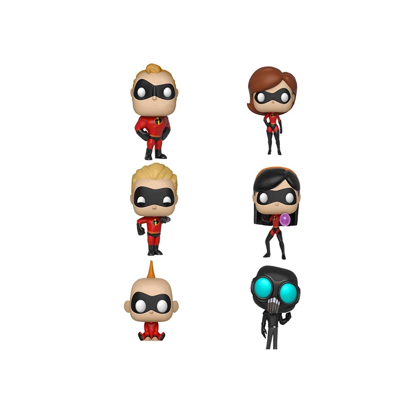 Funko Pop Incredibles 2 Movie The Character Superman Family Cute Dolls Vinyl Figure Collection