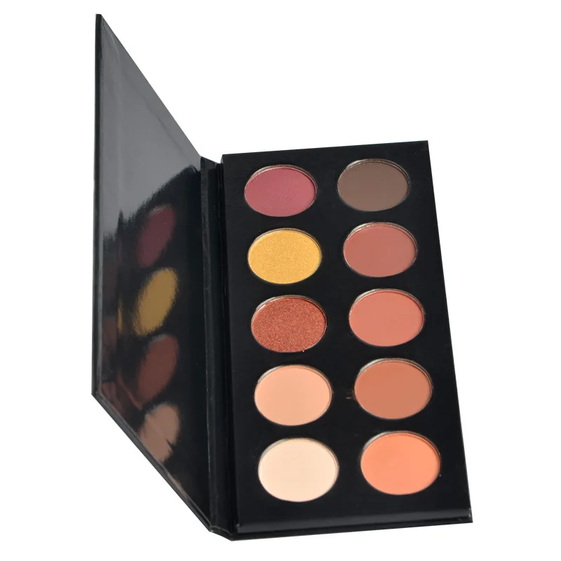 New Cosmetics Eyeshadow Pans Wholesale Rectangle 10 Colours Eyeshadow