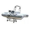 Outboard Engine Type Weihai Custom Center Console Aluminum Hull RIB Inflatable Dinghy for Sale