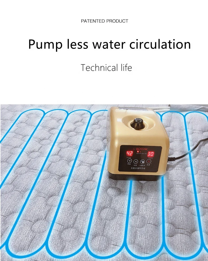 Factory Customization Waterheated Mattress Pads Water Heating Blanket
