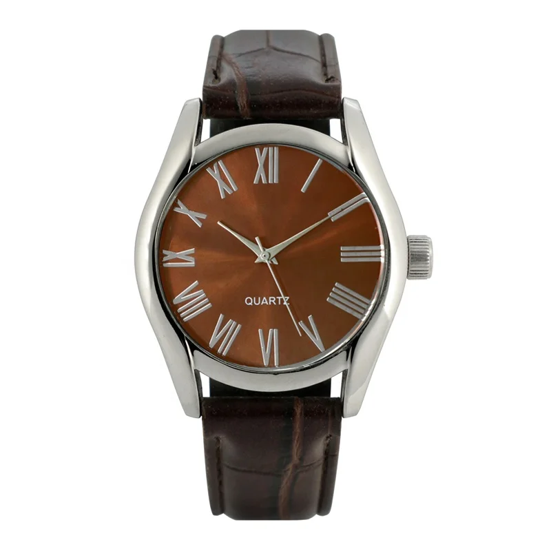 
small dial Quartz Watch, Waterproof Leather business Watch For Men 