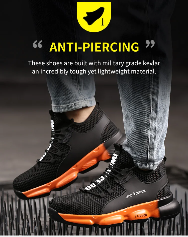 sport men safety shoes