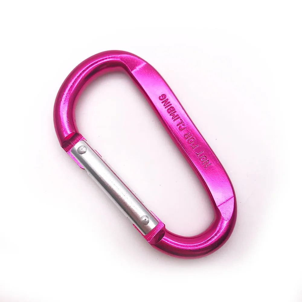 Aluminum Alloy Retail Custom Color Snap Hook Carabiner Handbags