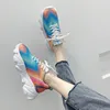2019 lasted Women casual shoes fashion loafer lady shoes heig ht increasing with Colorful upper