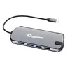 New Model Type C Docking Customized Logo 3.0 USB Hub and 60W PD Charge Interface