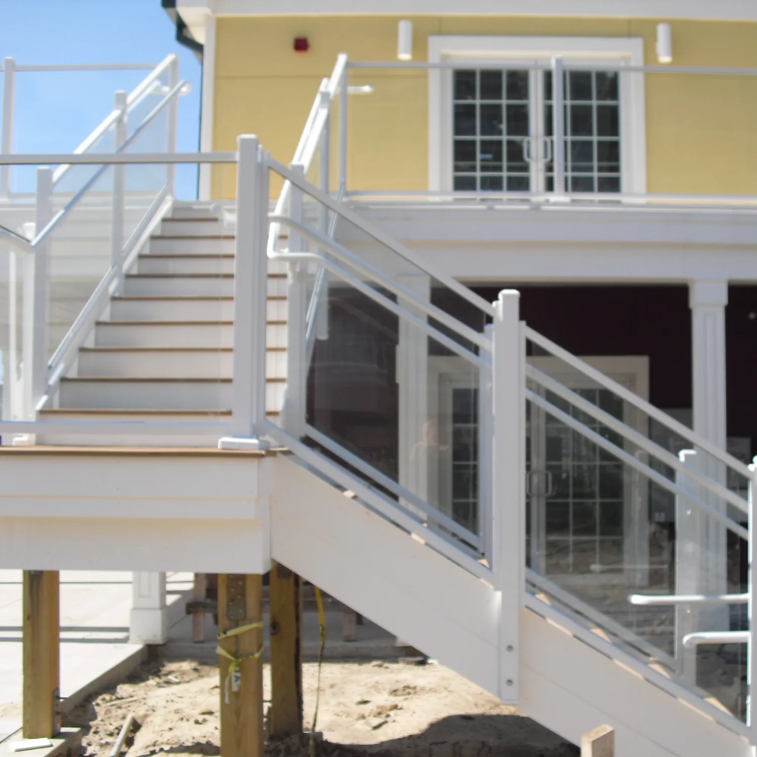Prima Pvc Porch Railing Balcony Railing Stainless Glass From Poland ...