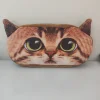 Plush Animal Head 3D Printing Writing Case/A Present For Children At School/Soft Texture Is Safe For Children