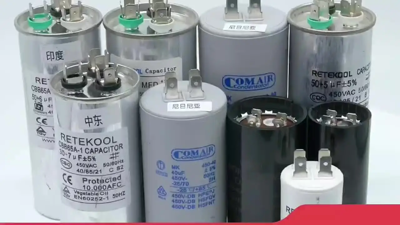 CBB65 Capacitor - Explosion-Proof, 50/60hz Motor Capacitor