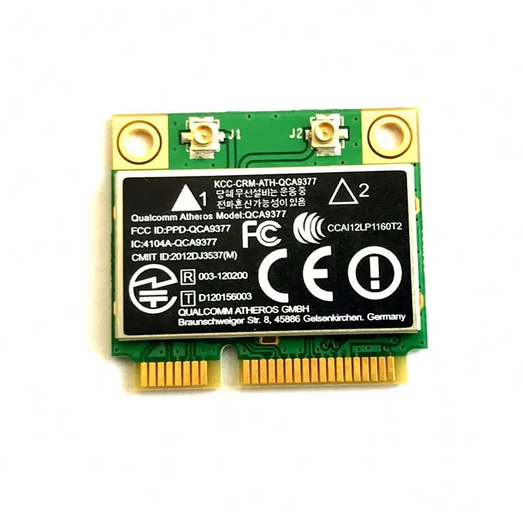 Atheros QCA9377 Dual band AC WIFI Module adapter WIFI mini PCI-E 2.4G / 5G