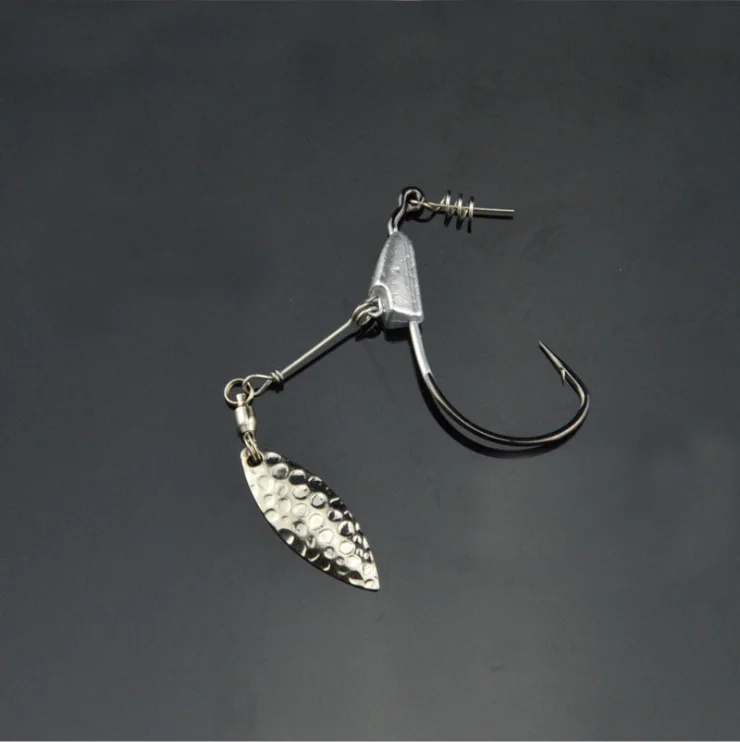 Jig Head Hook 1/0 2/0 3/0 4/0 5/0 Fishing Swimmer Hooks Barbed