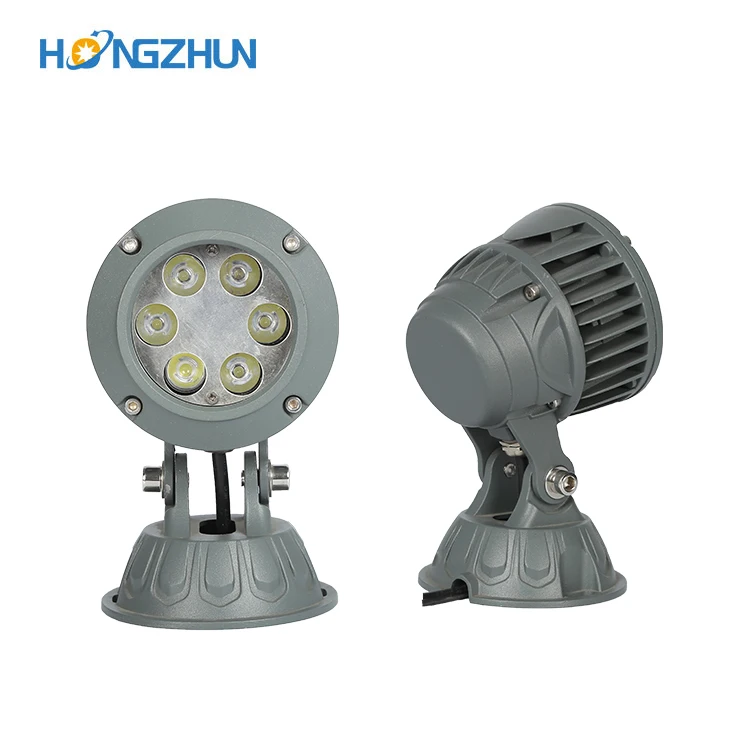 High quality waterproof ip65 die casting aluminum housing rgb outdoor led spot light