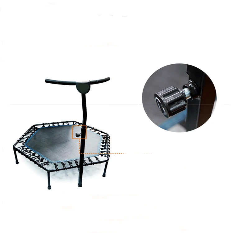 Kids Bungee Jumping Backyard Hexagonal Foldable Mini Trampoline Buy