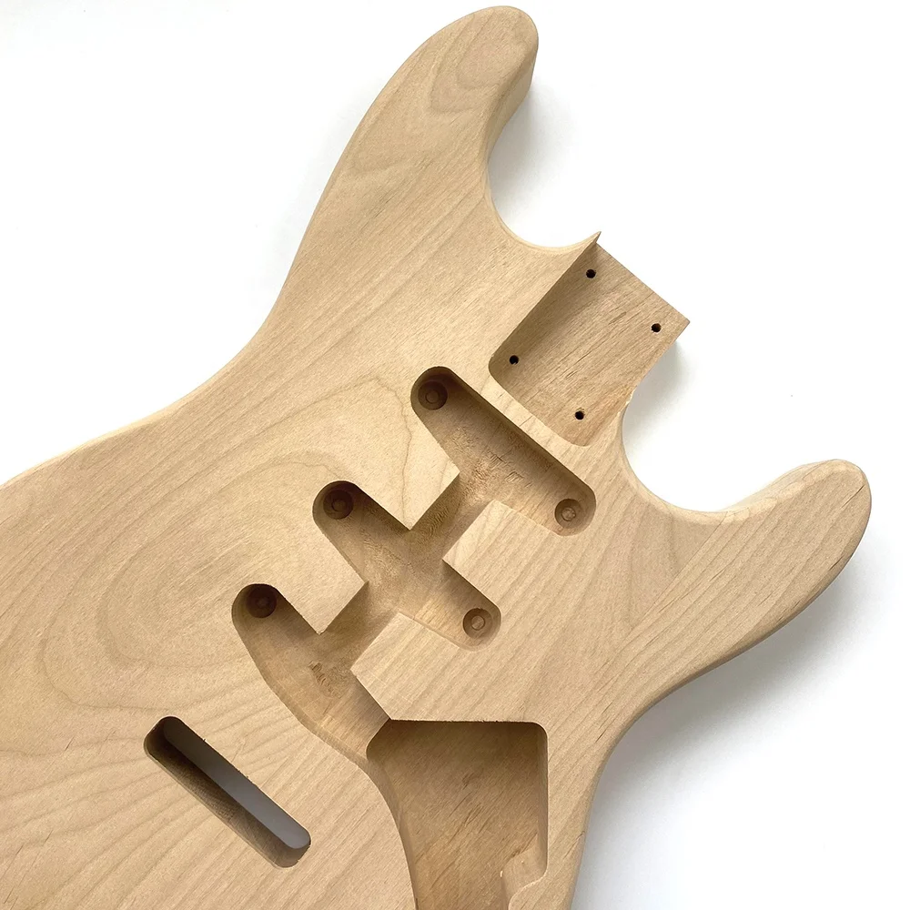 Custom Guitar Body Alder Unfinished St Electric Guitar Body For Diy