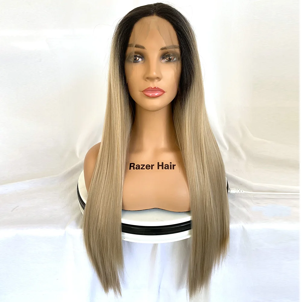 

Wholesale synthetic wigs front lace, 32 inch lace wig synthetic hair heat resistant wigs