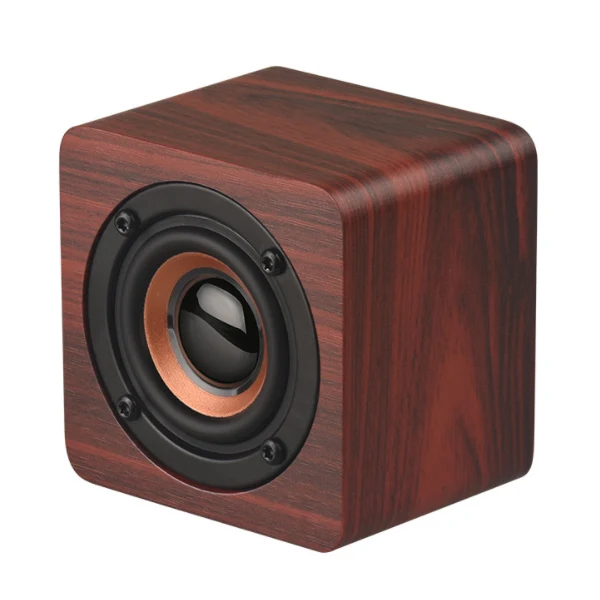 

Altavoces Wood peaker With Usb Aux Mini peaker Box mall Wireless Bass Blootooth peaker,2 Pieces