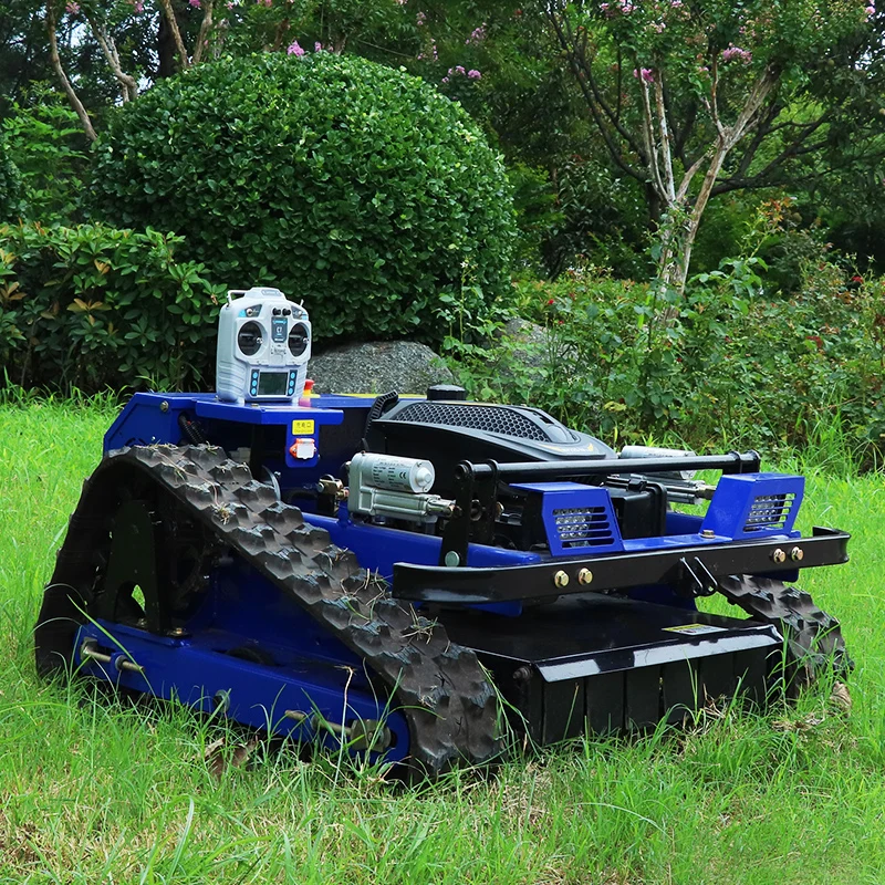 AWY-550 Remote Control Lawn Mower - 9HP DIY Garden Crawler