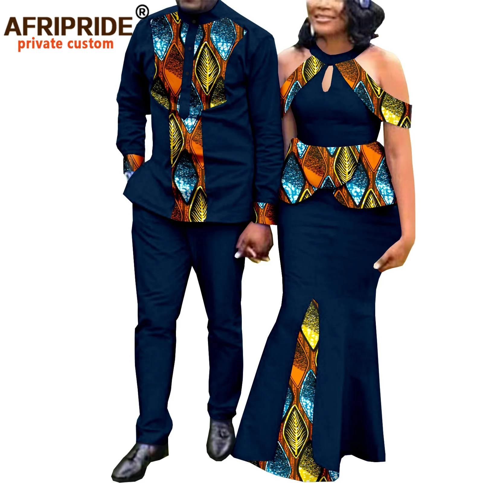 Shop Our Collection of African Ethnic Wax Couple Clothing