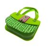 Creative handbag shaped memo pad fashion EVA cover handbag sticky notepad