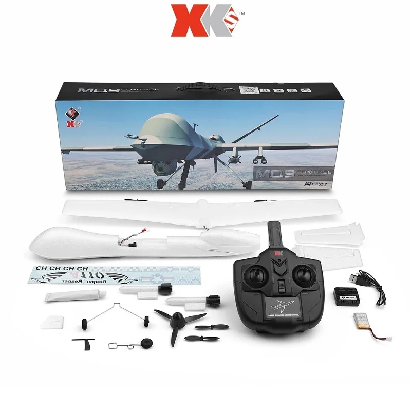 Rc Airplane Electric Plane Rc 3d Airplane Rc Balsa Airplane Wltoys Xk A110 Predator Mq9 2.4g