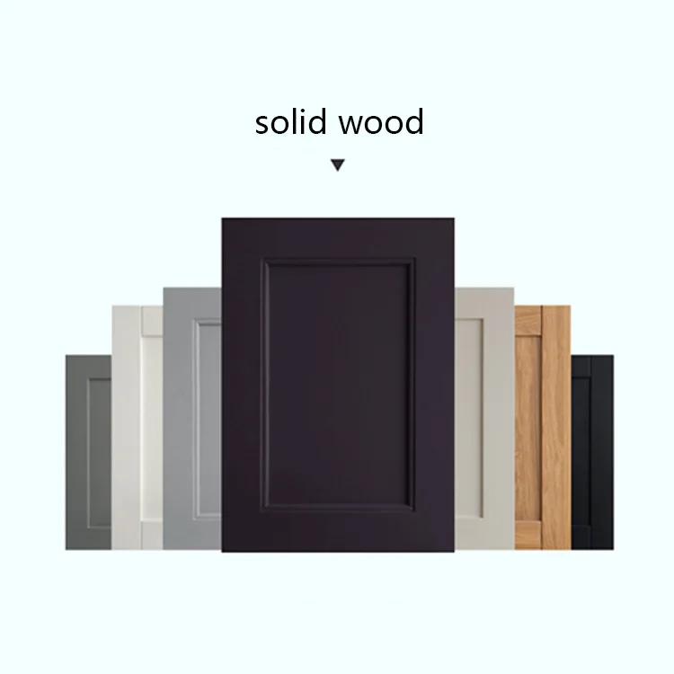 2020 New Design Wood Grey Organizer Kitchen Cabinet