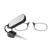 Clip Nose Reading Glasses Magnifier men Mini Folding Reading Glasses Women's Easy Carry With Key Chain Case