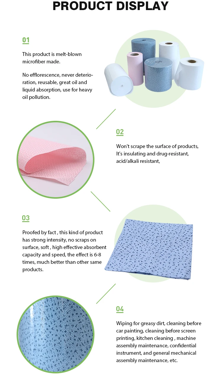 Microfiber car cleaning cloth lint free wipes non woven