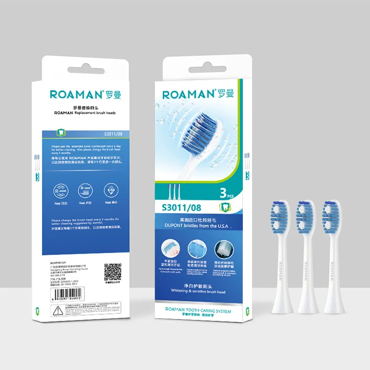 Dupont soft replacement factory electric toothbrush head