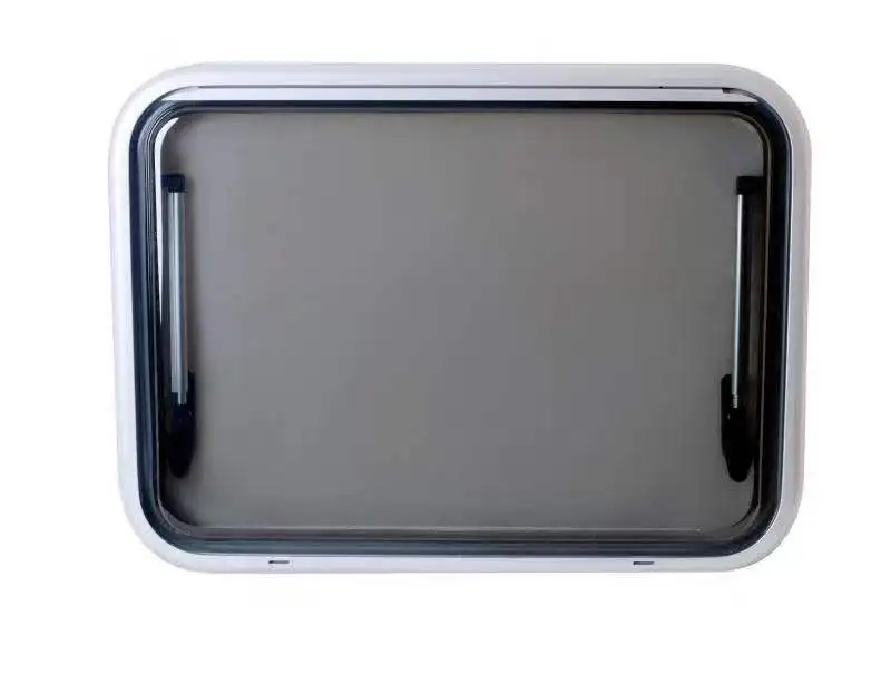 Top Hung Side Window Round Angle Ventilation Hatch With Acrylic Glass RV Caravan Motorhome MG17RWAG